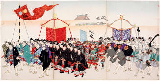 April 10, Meiji 31: 30th. Anniversary Celebration of the Changing Name from Edo  to Tokyo
