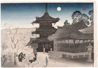 Kiyomizu Temple on a Spring Night