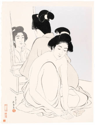 Two Women After Bath