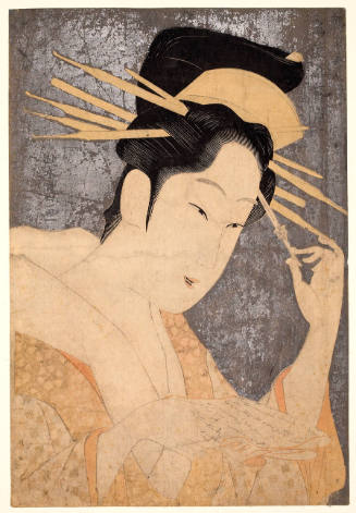 Contest of Beauties in the Gay Quarters: Shinohara of the Tsuru-ya Brothel House