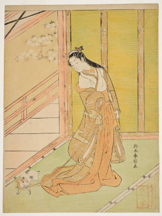 The Third Princess from the Tale of Genji (Princess Sannomiya)