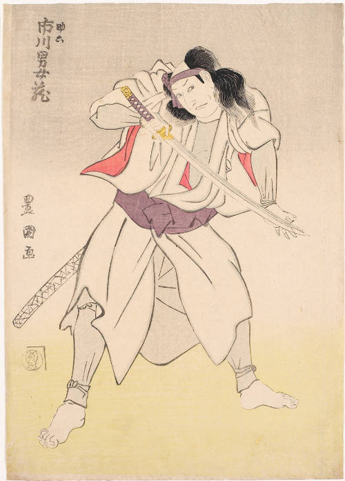 Ichikawa Omezö I as Sukeroku