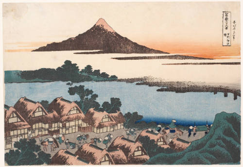 Dawn at Isawa in Kai Province