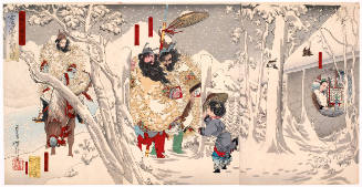Liu Xuande Visiting Zhuge Liang in a Snowstorm