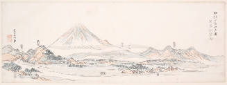 A Day at the Beginning of Autumn Viewed from Dago no Ura / Image of Mount Fuji