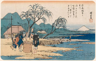 Tama River at Chöfu in Musashi Province