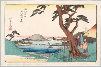 View of Kanazawa in Musashi Province