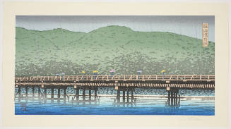 Togetsukyō Bridge in Mount Arashi
