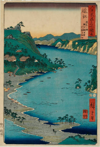Tötömi Province, Lake Hamana, Kanzan Temple in Horie and the Inasa-Horie Inlet