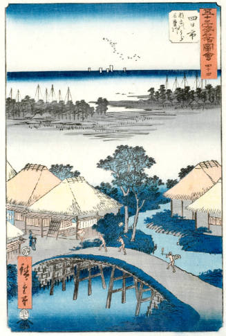 Nako Bay and the Mie River at Yokkaichi