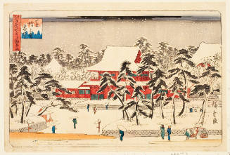 Shiba Zöjöjiin Temple in Snow