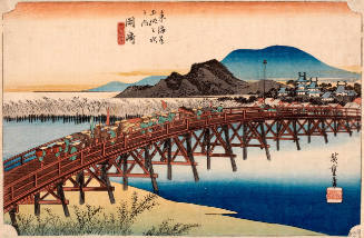 The Bridge Over the Yahagi River at Okazaki