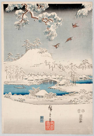 Snow Scene (Descriptive Title)