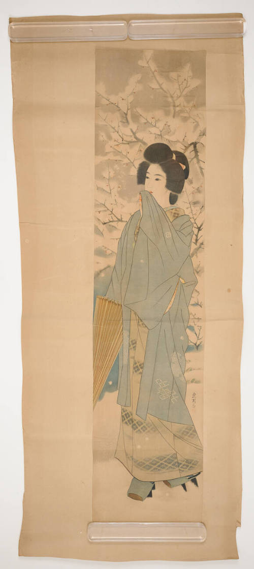 Woman among Plum Blossoms