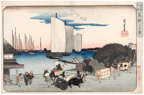 Evening Scene at Takanawa