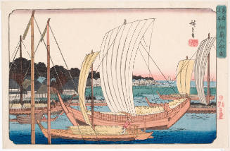 Entering Boats at Tsukuda Island