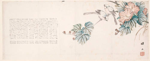 Birds and Hibiscus