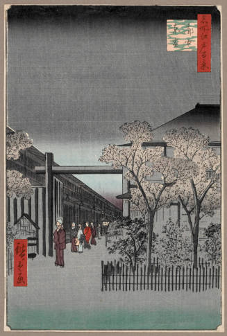 Modern Reproduction of: Dawn inside the Yoshiwara