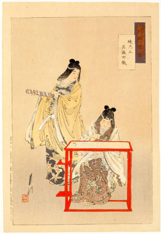 Needlewomen Kurehatori and Ayahatori