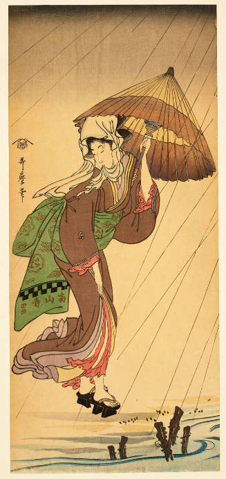 Modern Reproduction of: Orie, Wife of Jūtarō, Forced into Prostitution