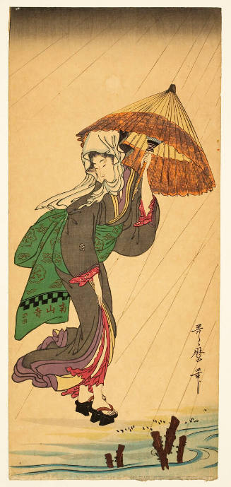 Modern Reproduction of: Orie, Wife of Jūtarō, Forced into Prostitution