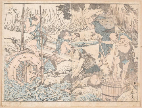 Random Drawings by Hokusai (Study Collection)