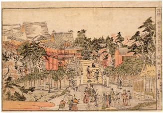 View of Kameido Shrine