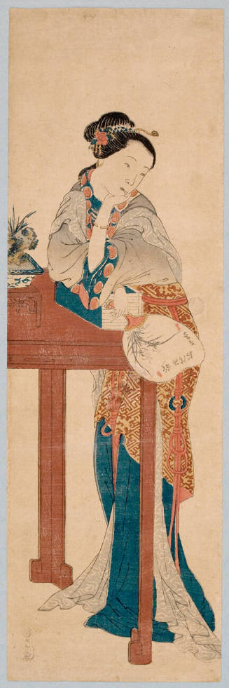 Nagasaki Print of a Chinese Lady (Study Collection)