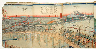 Lord Minamoto Yoritomo and His Entourage on the Way to Kyoto in 1190