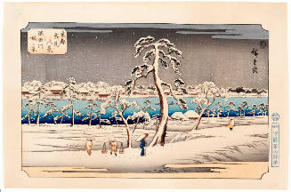 Modern Reproduction of: View From The Sumida River Embankment