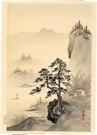 Mountain Landscape with Lake