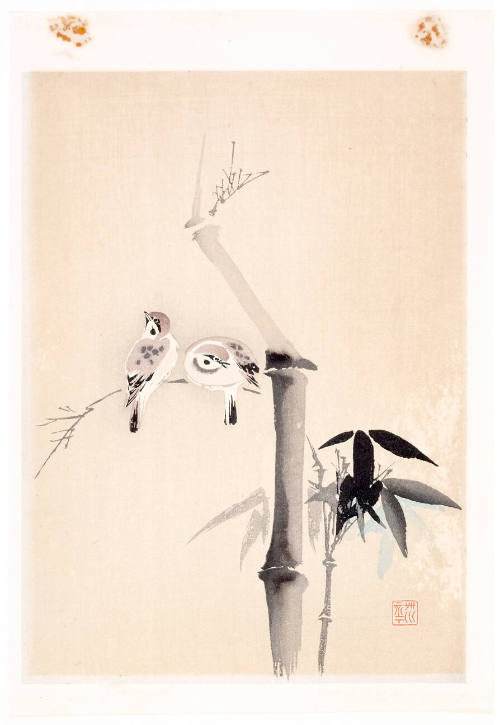 Two Birds and Bamboo