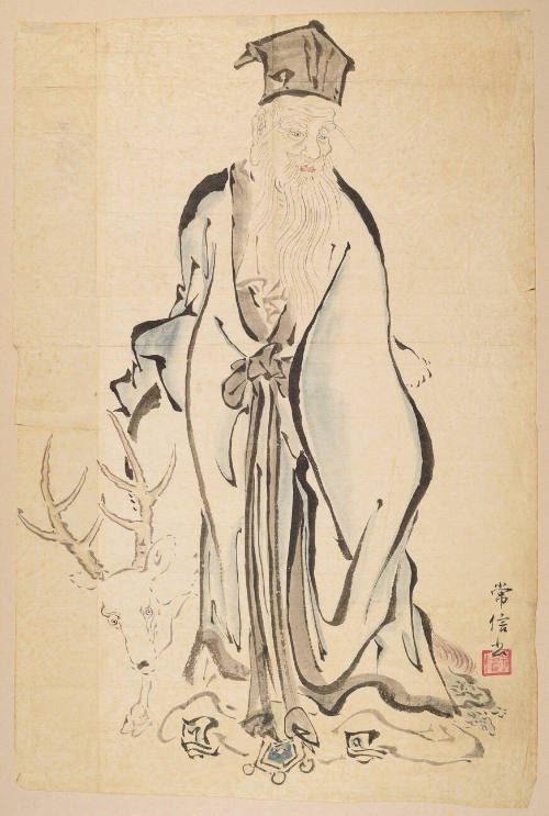 Fukuruko-jin (One of the Seven Gods of Longevity)