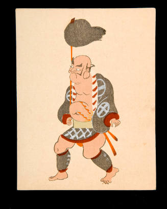 Commoner Carrying a Spear