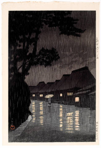 Rain in Maekawa, Sōshū