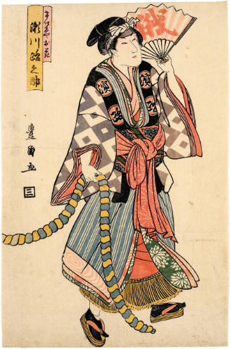 Segawa Michinosuke I as Geisha Ohana