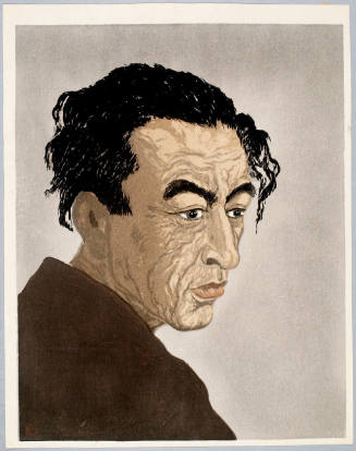 Author of Ice Isle (Hyötö): Portrait of Hagiwara Sakutarö