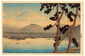 View of Mount Fuji from the Lakeside
