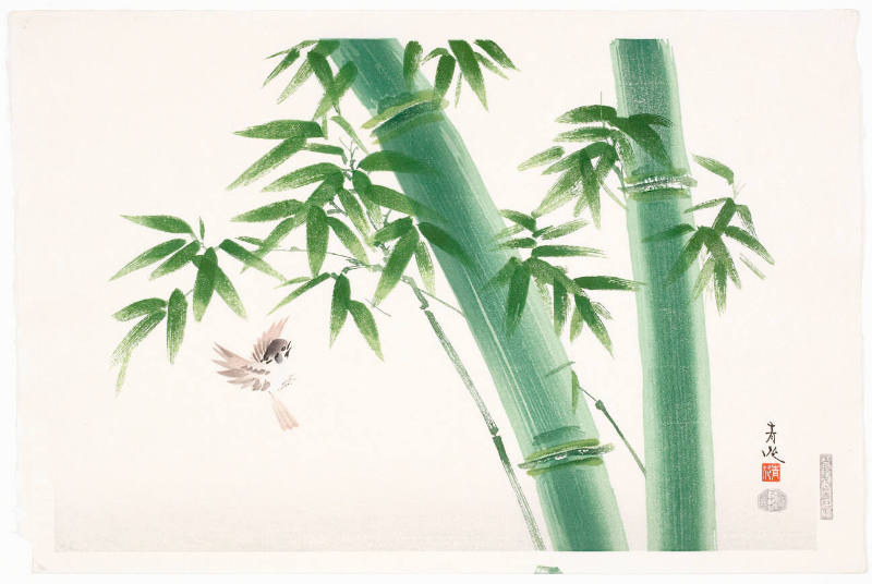 Sparrow and Bamboo