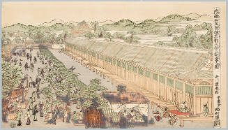 Modern Reproduction of: Sanjūsangendō Temple in Kyoto, Japan