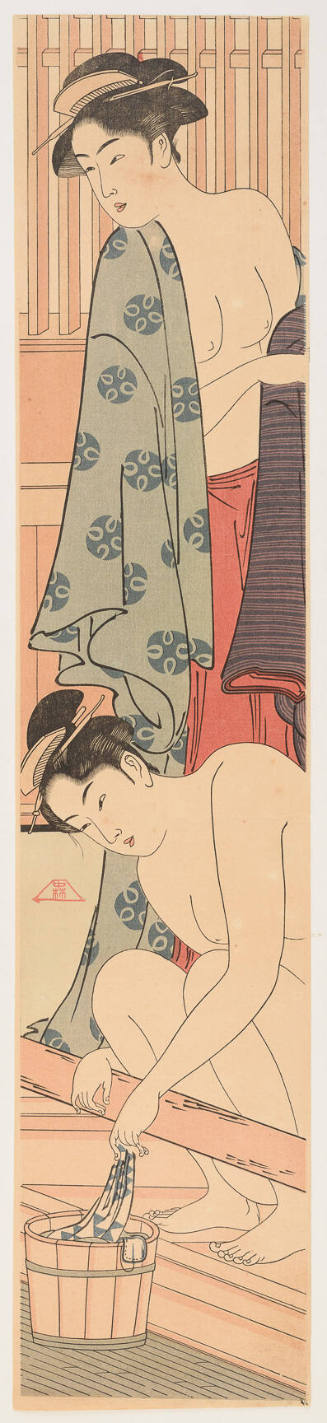 Modern Reproduction of: Two Women Taking Baths