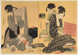 Modern Reproduction of: Women Performing Needlework