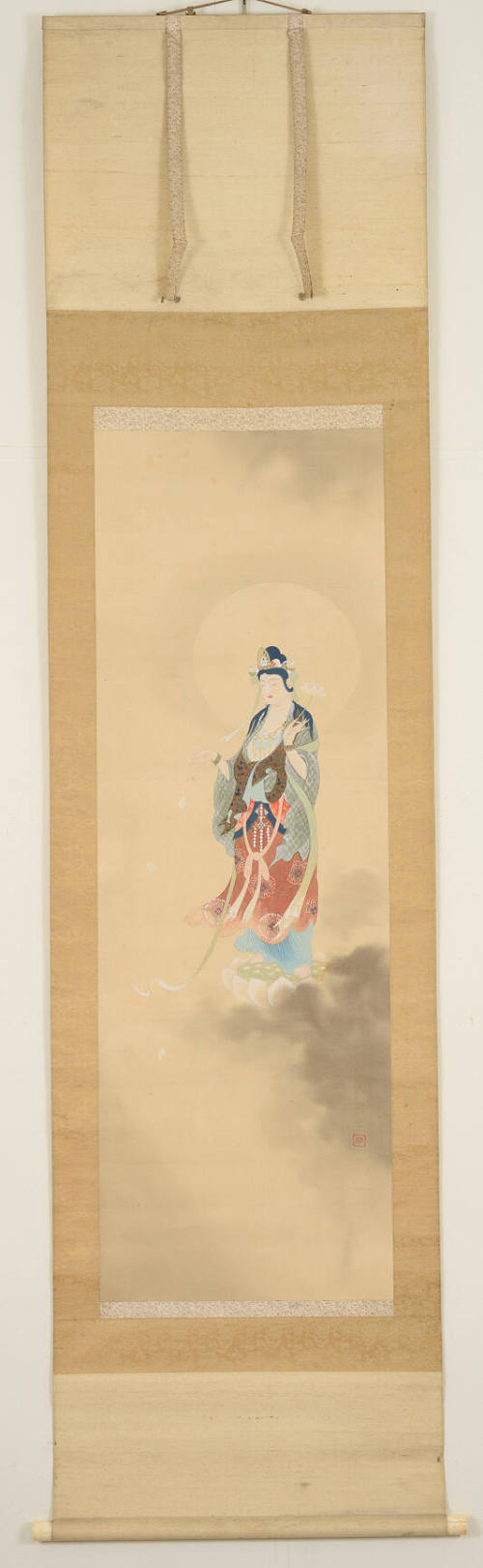 Bodhisattva Avalokitesvara on the Clouds