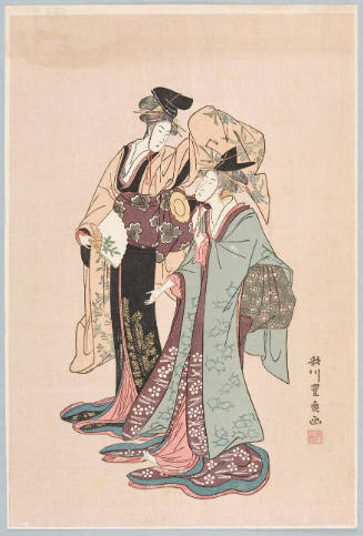 Modern Reproduction of: Shirabyōshi Dancers