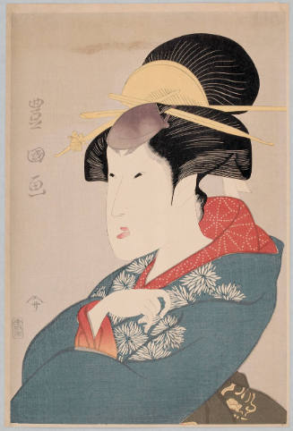 Modern Reproduction of: Kabuki Actor Segawa Kikunojō