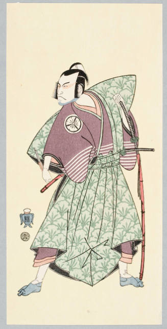 Modern Reproduction of: Kabuki Actor Matsumoto Köshirö III