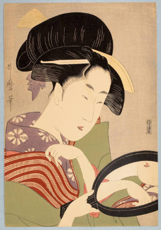 Modern Reproduction of: Okita of the Naniwaya Teahouse