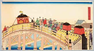 No. 2: Procession on Kyobashi Bridge in Tokyo
