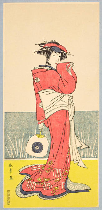 Modern Reproduction of: Kabuki Actor Iwai Hanshirö II