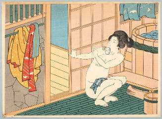 Modern Reproduction of: In the Bathhouse